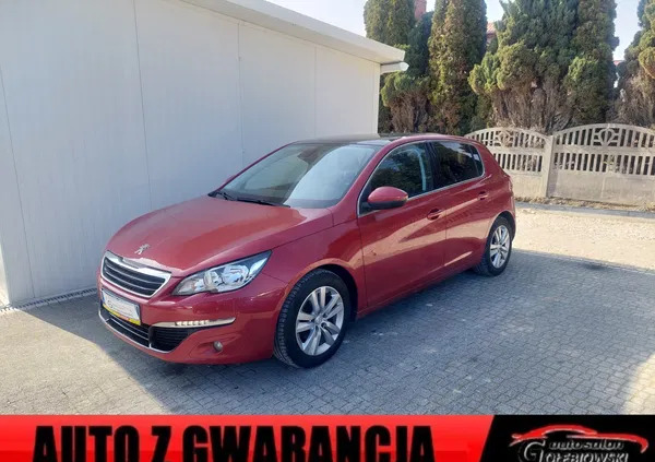 Peugeot 308 cena 39999 przebieg: 163000, rok produkcji 2018 z Kępno małe 466